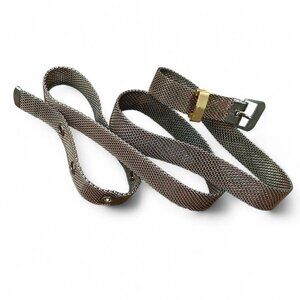 vintage golden chain belt